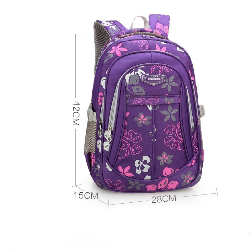 Lightweight schoolbag for girls