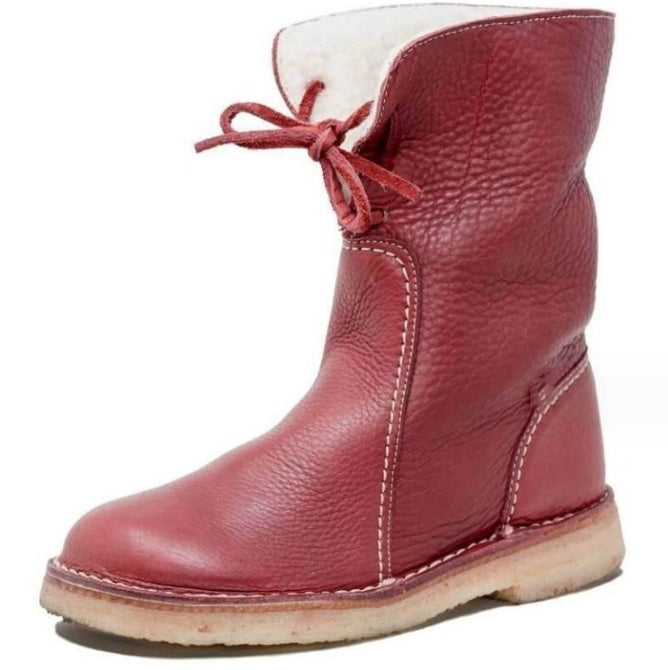 Women'S Boots Comfortable Flat Bottom Martin Boots Versatile Low Boots - globaltradeleader