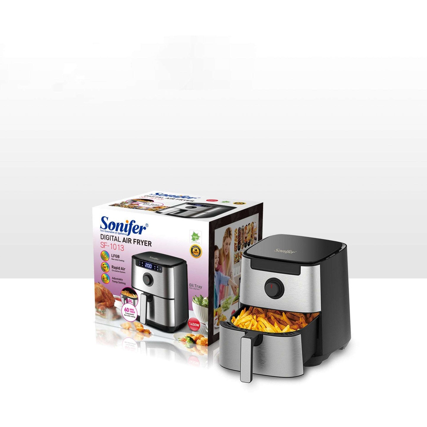 Household Touch Screen 50L Air Fryer - globaltradeleader