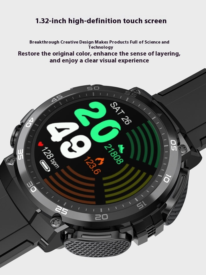 New Sports TWS Earphone Heart Rate Smart Watch - globaltradeleader