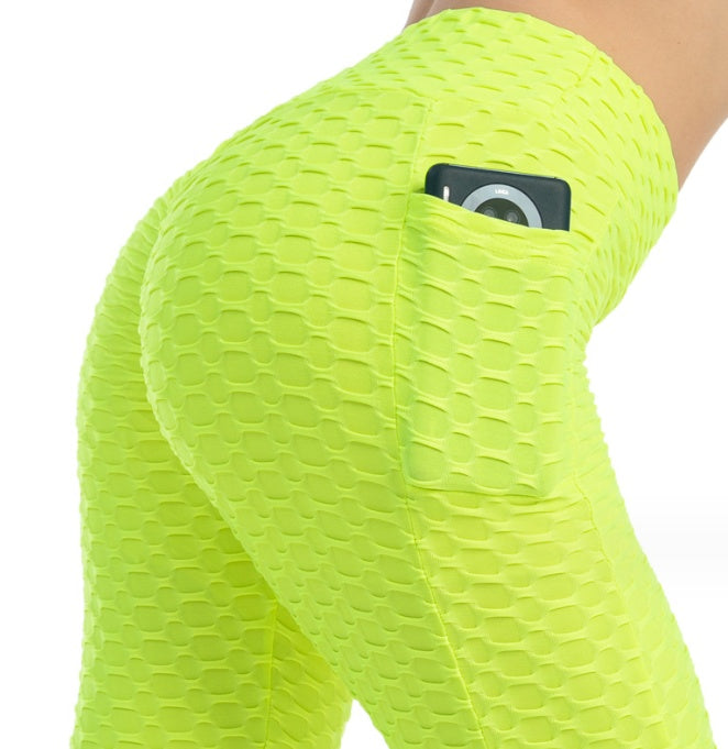 Women's High Stretch Hip-lifting Slim-fit Sweat-absorbent Leggings - globaltradeleader