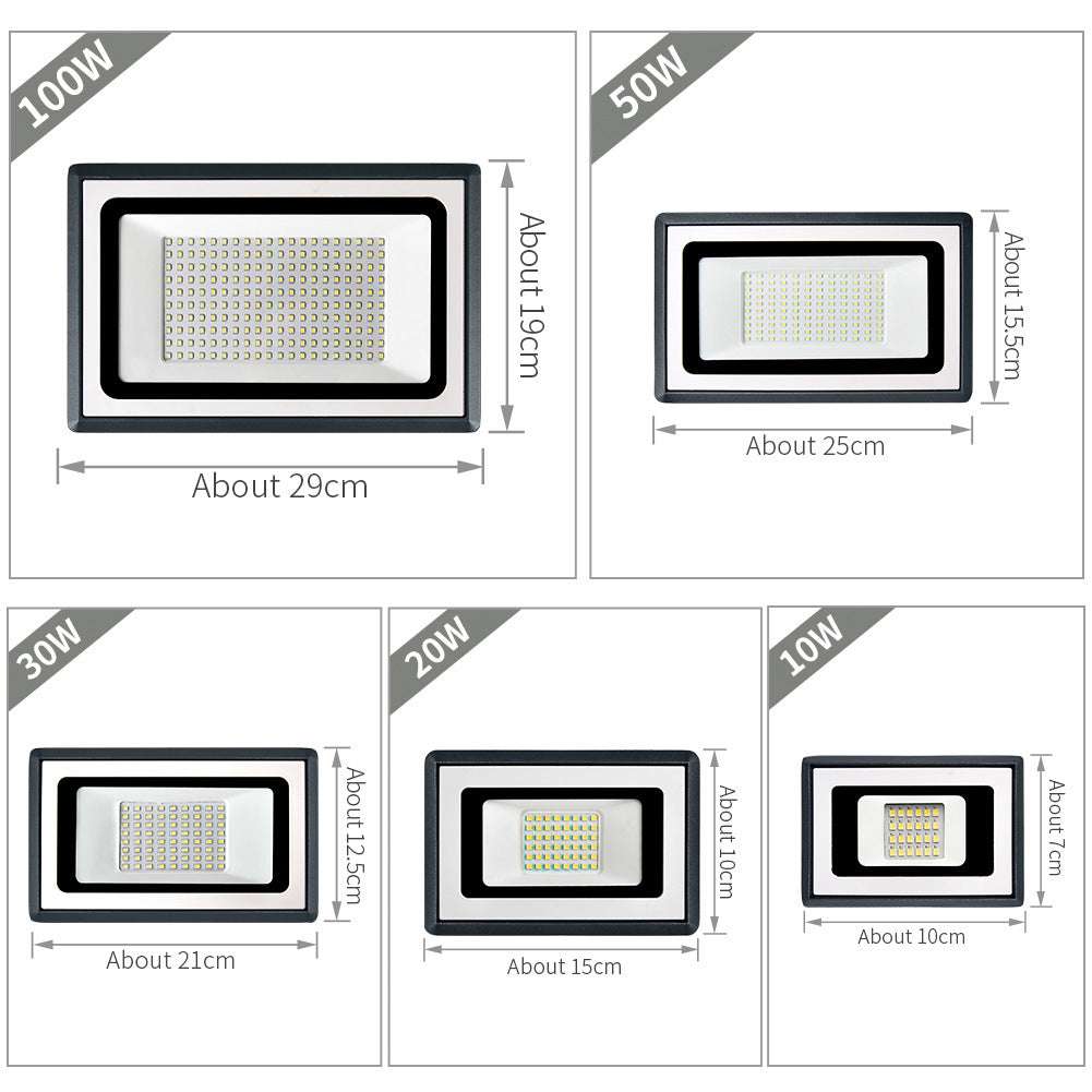 LED flood light outdoor light - globaltradeleader