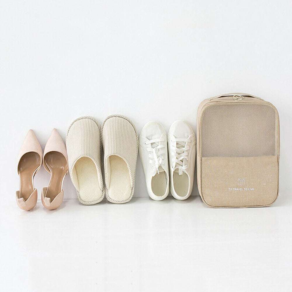 Portable Shoe Bags Waterproof Travel Shoe Bag Trolley Underwear - globaltradeleader