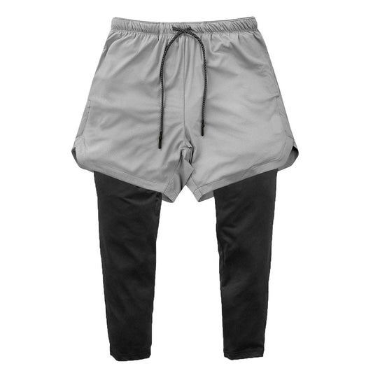 Running Sports Shorts Men Double-deck Quick Dry - globaltradeleader