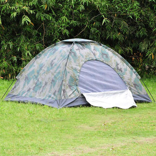 Double Camouflage Tent Leisure Tent Outdoor Camping Tent - globaltradeleader