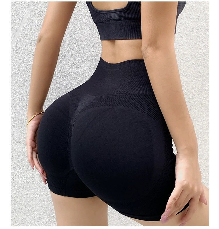 Fitness Yoga Shorts Pants Butt Lifting Seamless Leggings Women Gym - globaltradeleader