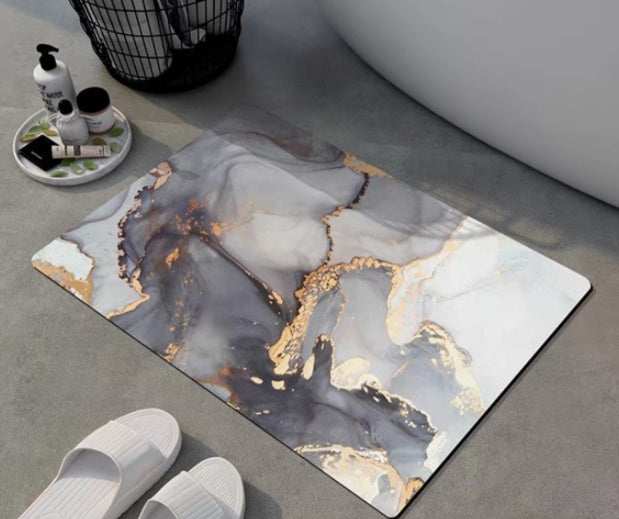 Diatom Mud Soft Entrance Bathroom Absorbent Foot Pad - globaltradeleader