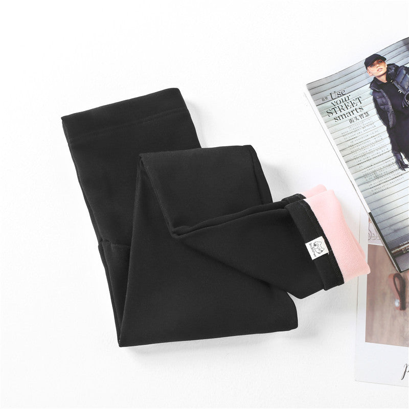 Maternity bottoming trousers with fleece - globaltradeleader