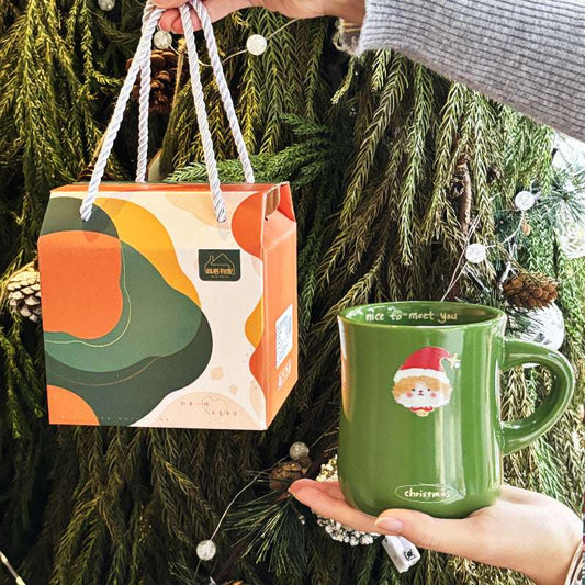 Christmas Cute Pet Ceramic Cup Hand Gift Good-looking Mug Gift Box Water Cup Holiday Activity Gift - globaltradeleader