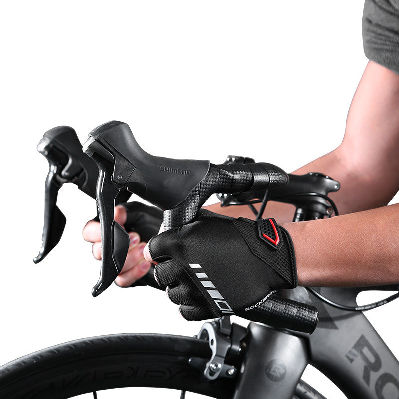 Half-finger cycling fitness gloves