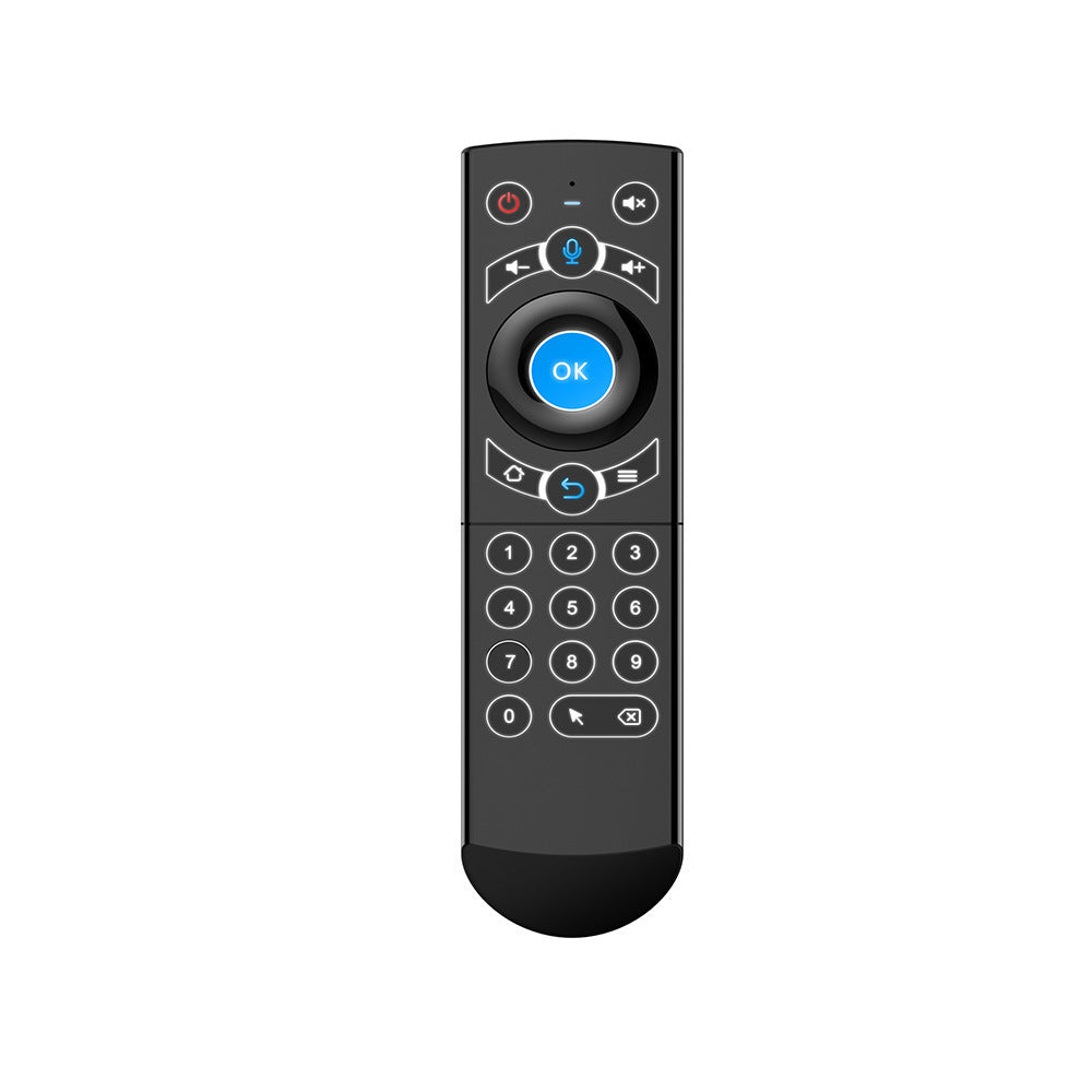 Cross-border Google Intelligent Voice TV Set-top Box Universal Remote Control Wireless Mouse And Keyboard - globaltradeleader
