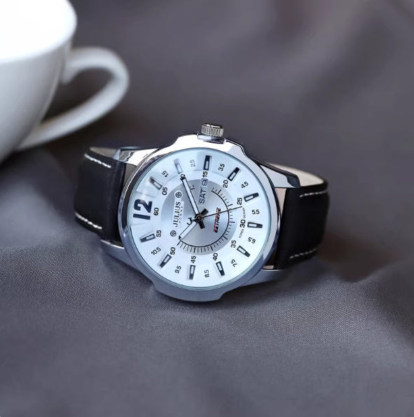 Fashion Calendar Week Quartz Handsome Men's Watch - globaltradeleader