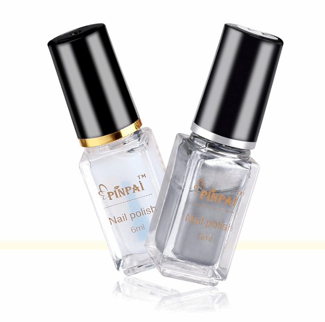 Mirror silver nail polish plating metal mirror silver oil 6m