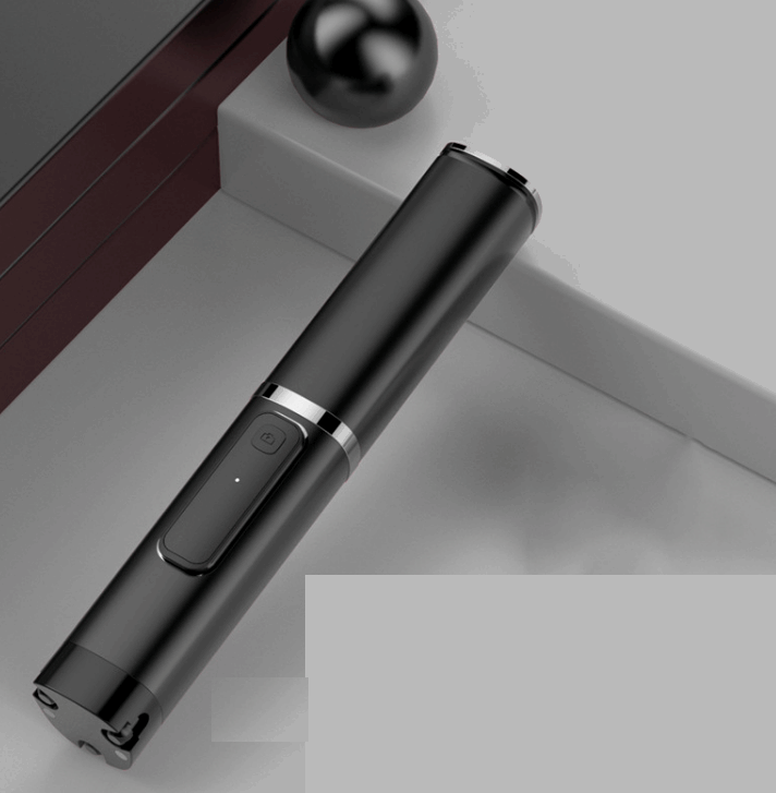 Compatible with Apple, New wireless Bluetooth mobile phone self-timer pole integrated hidden tripod telescopic mobile phone bracket factory direct sales