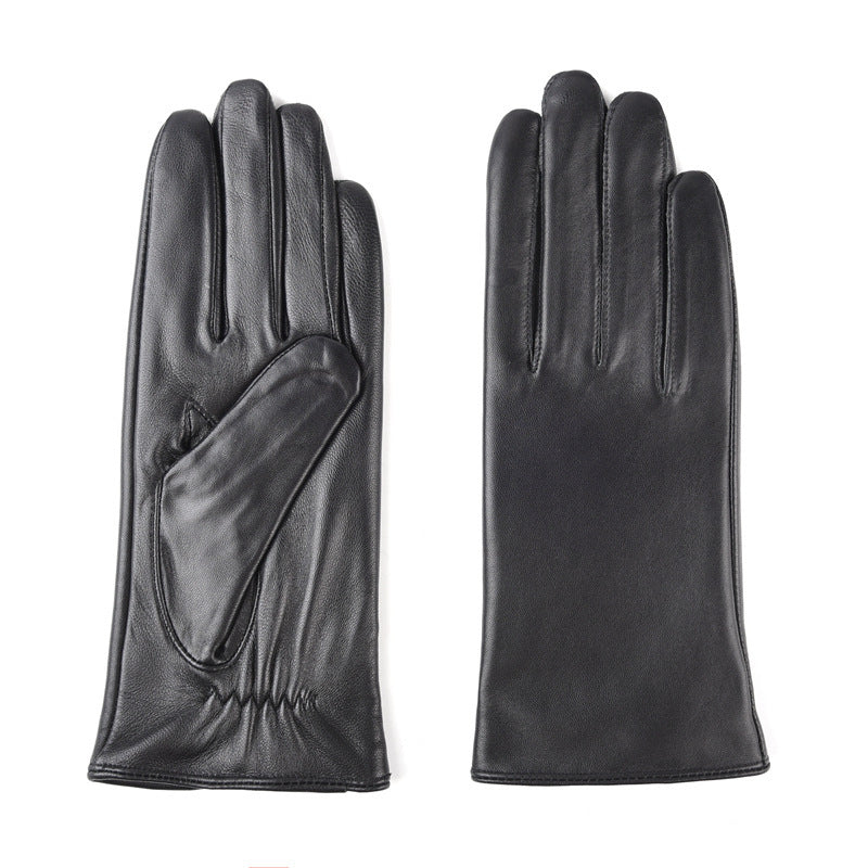 Winter Women's Warm Leather Gloves - globaltradeleader