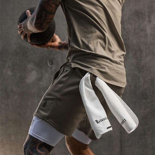 Loose Straight Multi-pocket Men's Running Training Pants - globaltradeleader