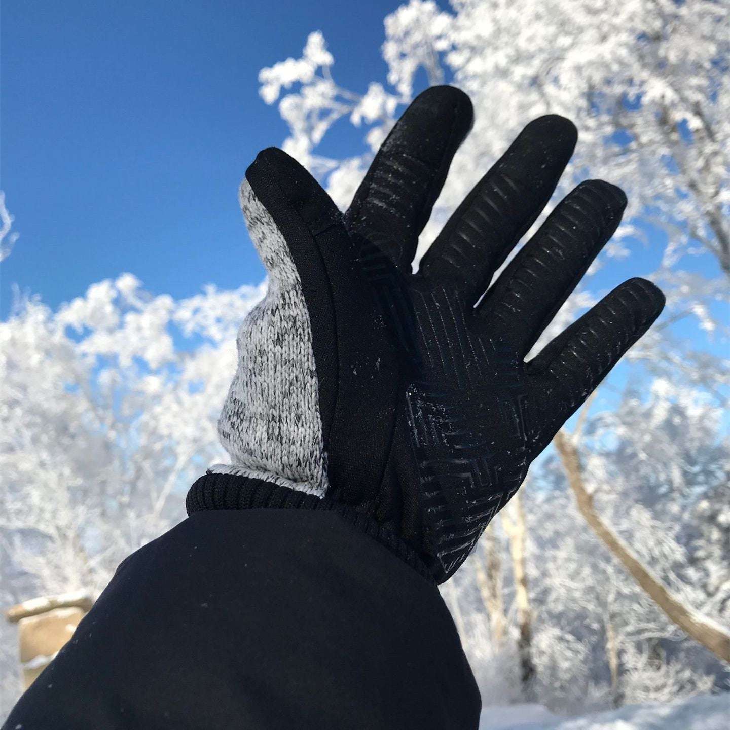 Warm And Cold Resistant Touch Screen Full-length Cycling Gloves In Winter - globaltradeleader