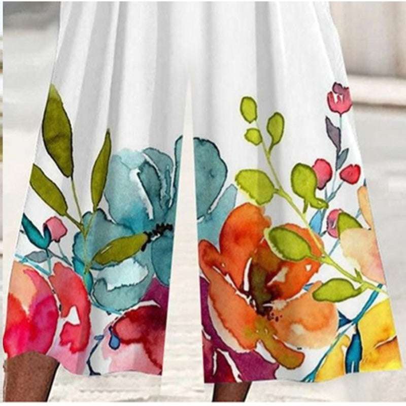 Women's Sling Long Dress - globaltradeleader