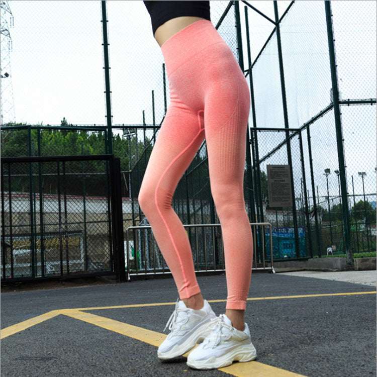 Peach hip speed pants running fitness yoga stretch breathable hip tight pants - globaltradeleader