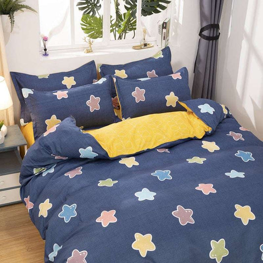 Candy Bedding Four Piece Home Textile Washed Cotton