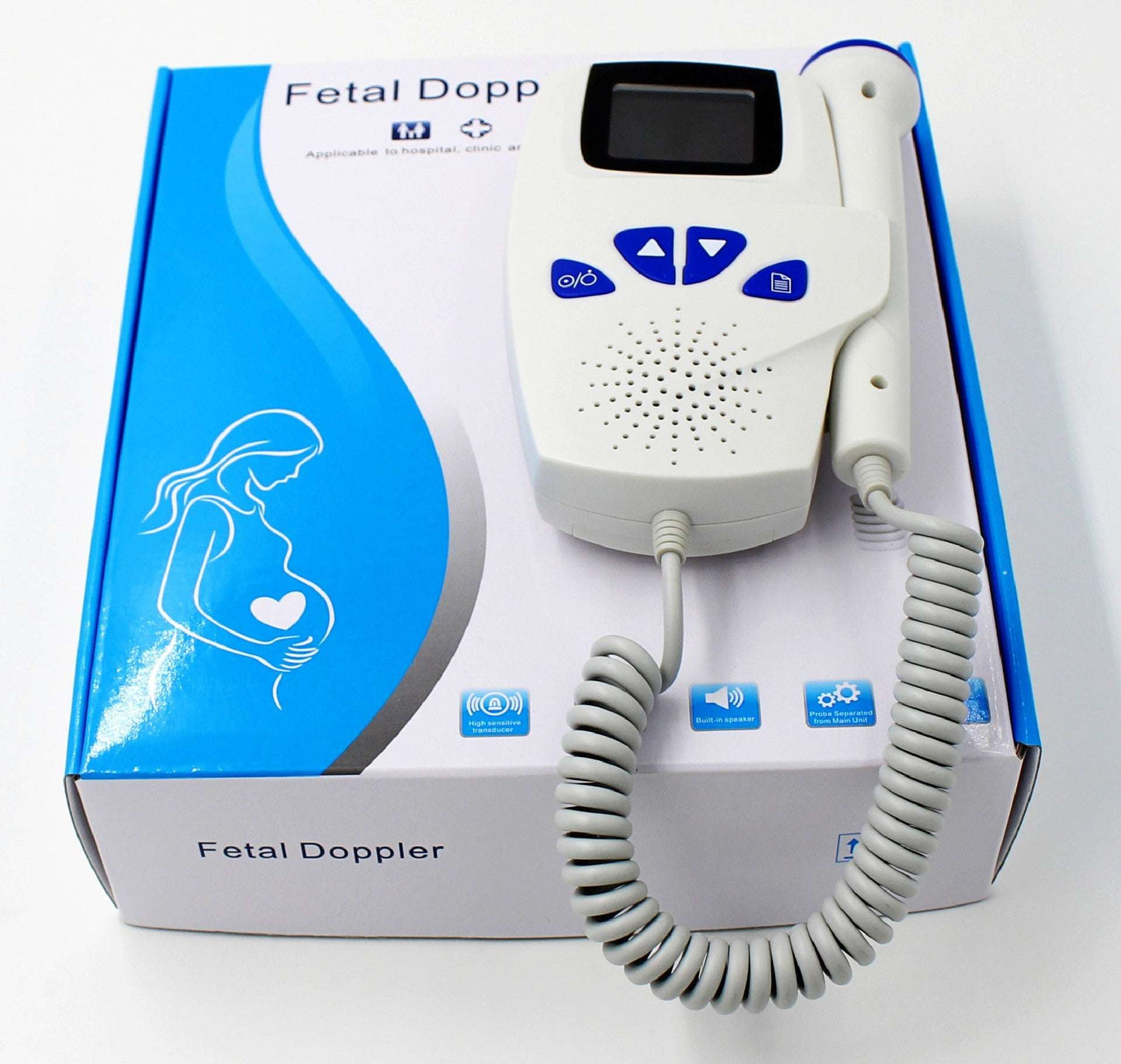 Digital Waveform Dual Display Fetal Doppler Heart Rate