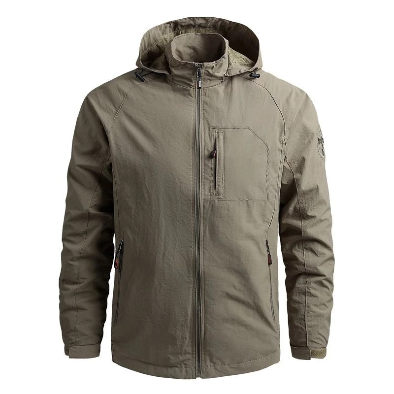 Men's Fashion Solid Color Single Outdoor Jacket - globaltradeleader