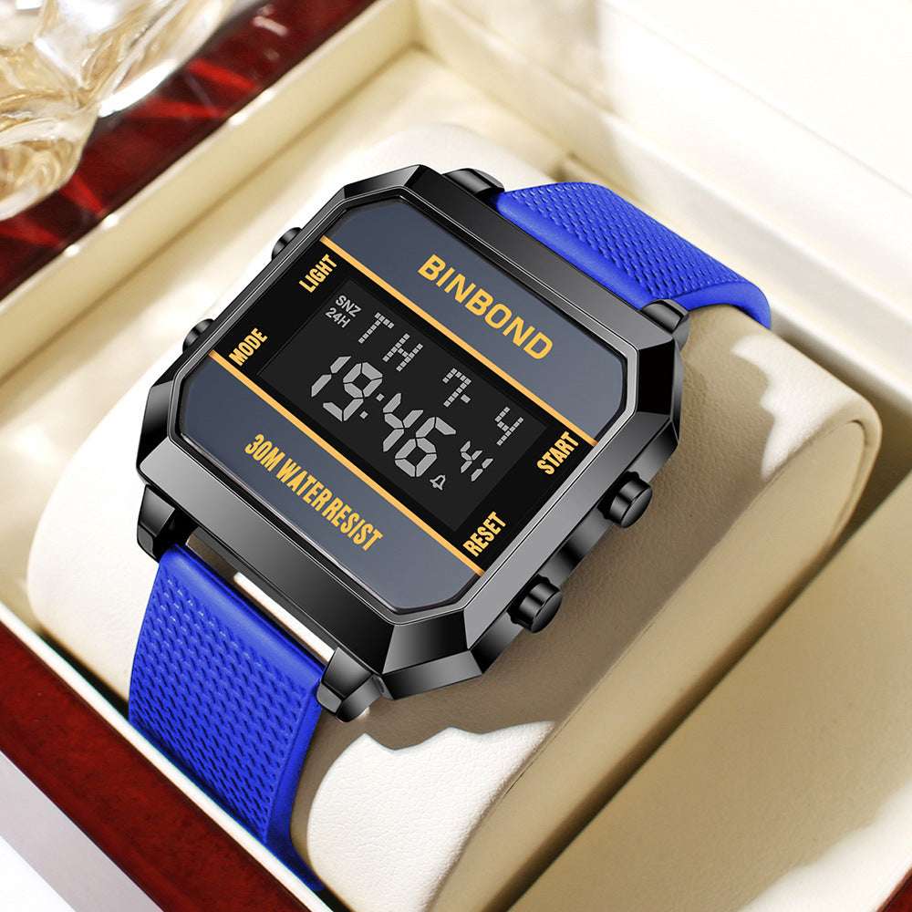 Stylish And Versatile Student Sports Waterproof Men's Electronic Watch - globaltradeleader