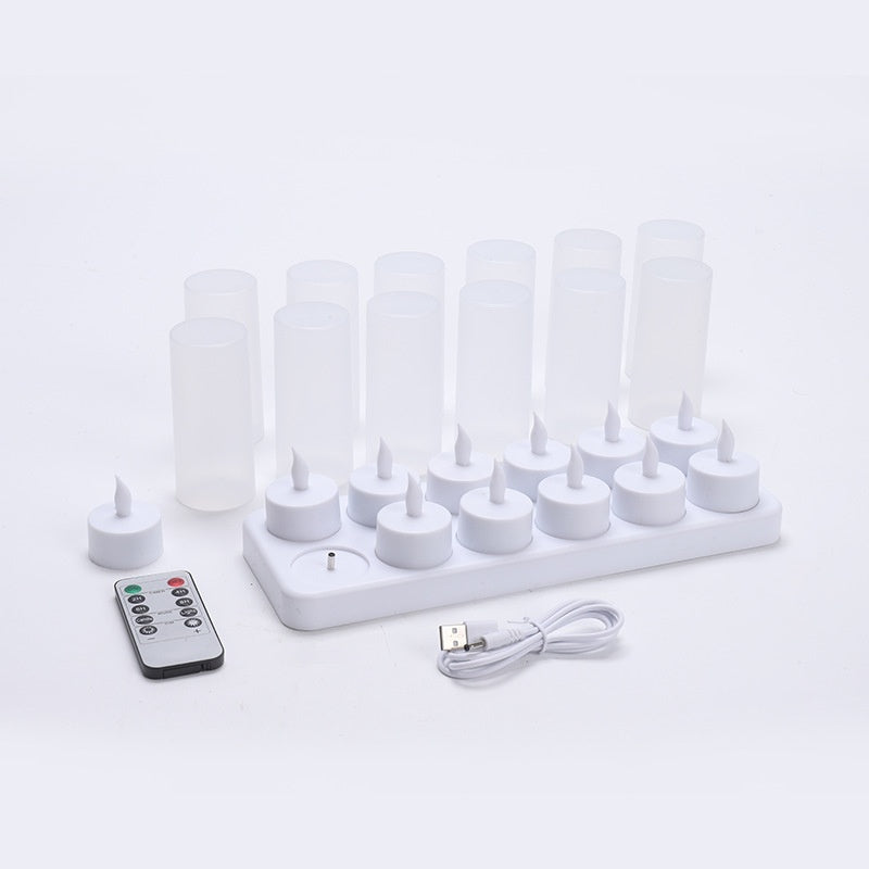 Confession Atmosphere Long Endurance Led Rechargeable Candle Light - globaltradeleader