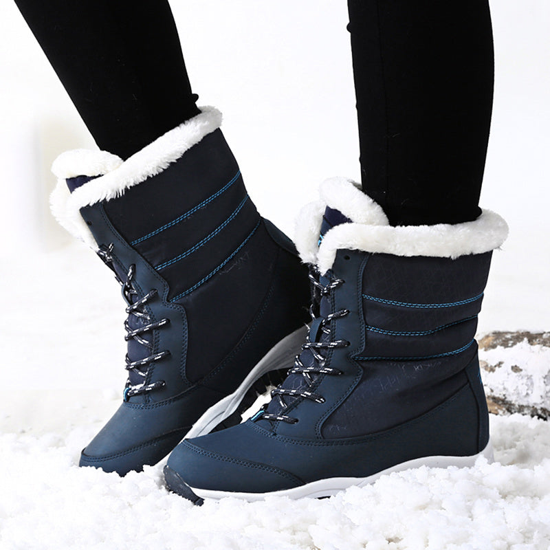 Snow Boots Plush Warm Ankle Boots For Women Winter Shoes - globaltradeleader