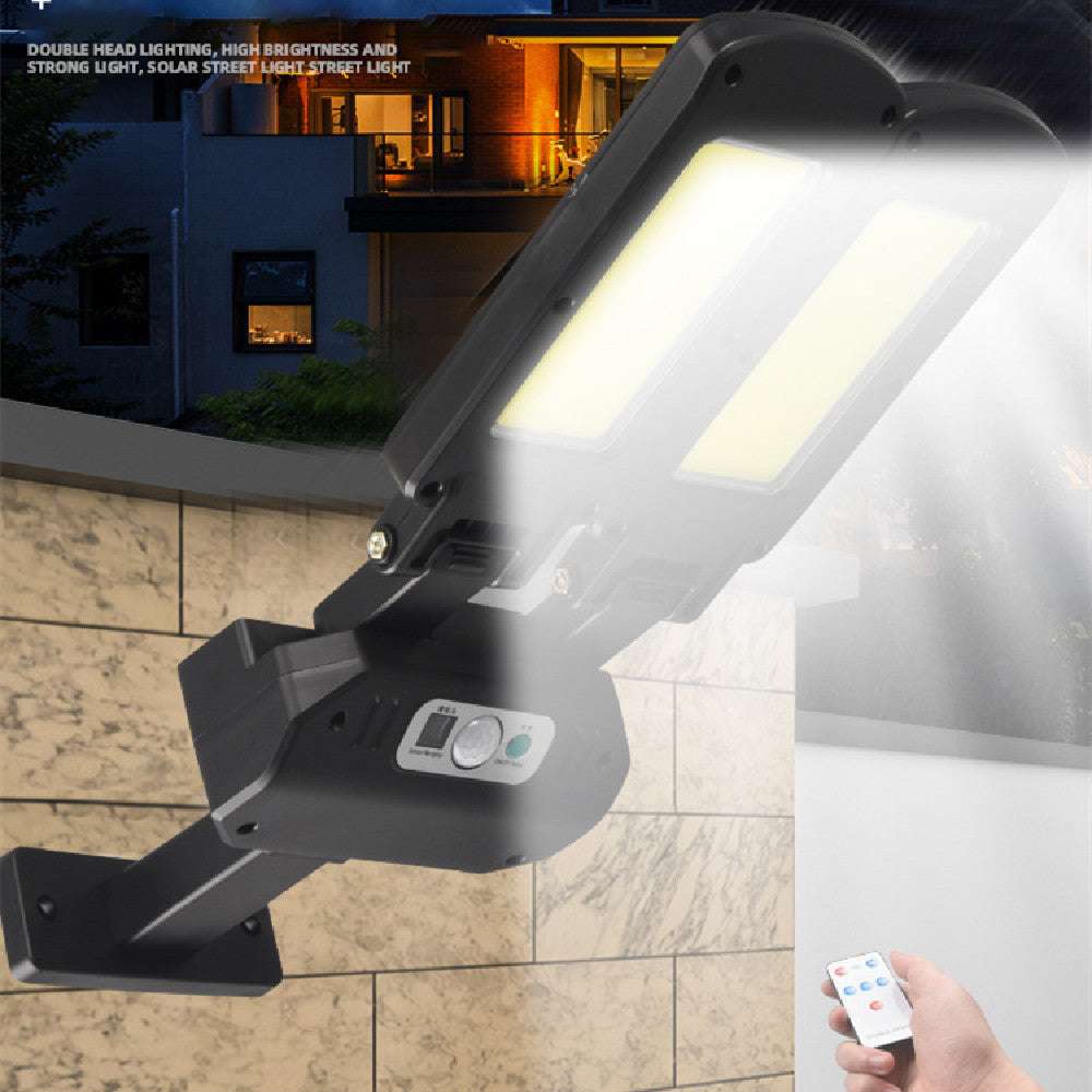Human Body Induction Solar Lamp Waterproof LED Street Lamp - globaltradeleader
