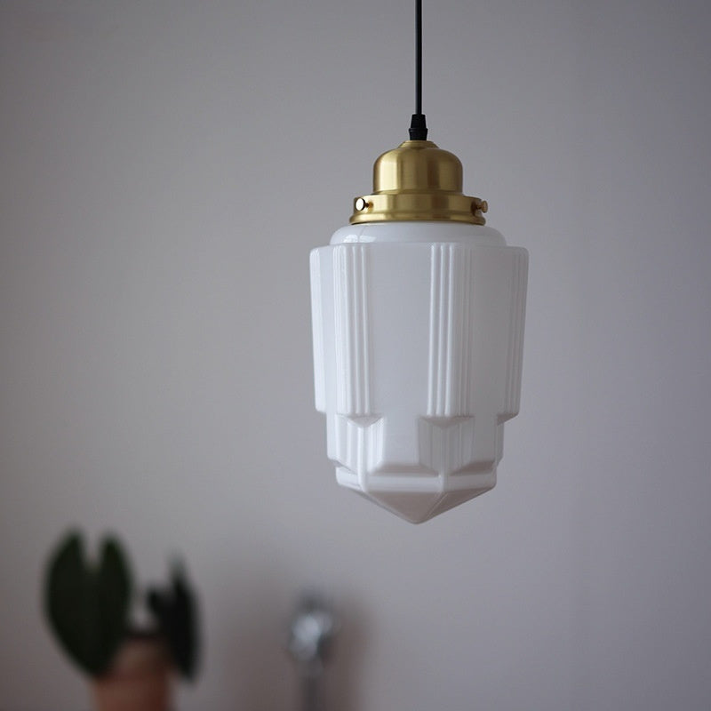 Brass Glass American Coffee Restaurant Bedroom Bedside Chandelier - globaltradeleader