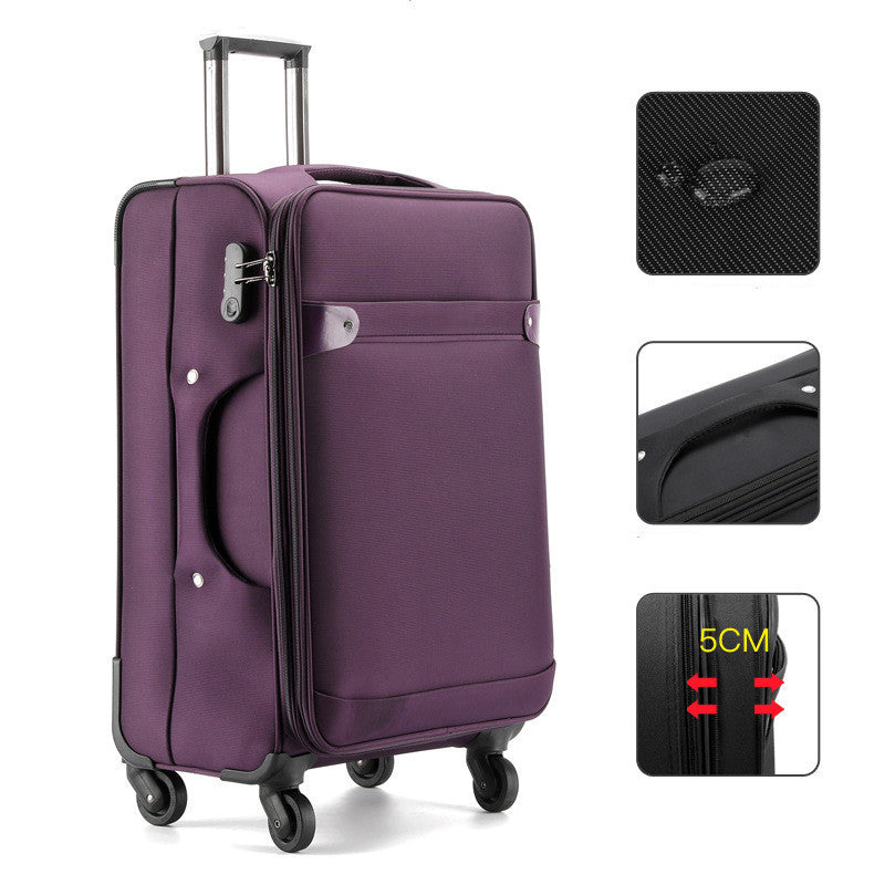 Business Luggage Oxford Bra Bar Large Capacity Password - globaltradeleader