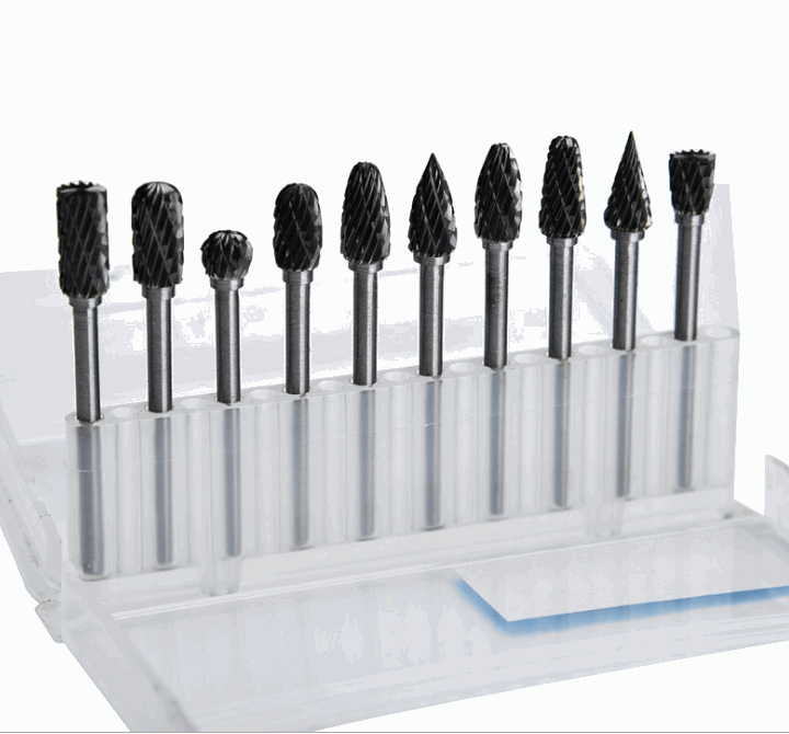 Steel Carbide Rotary Burr Set