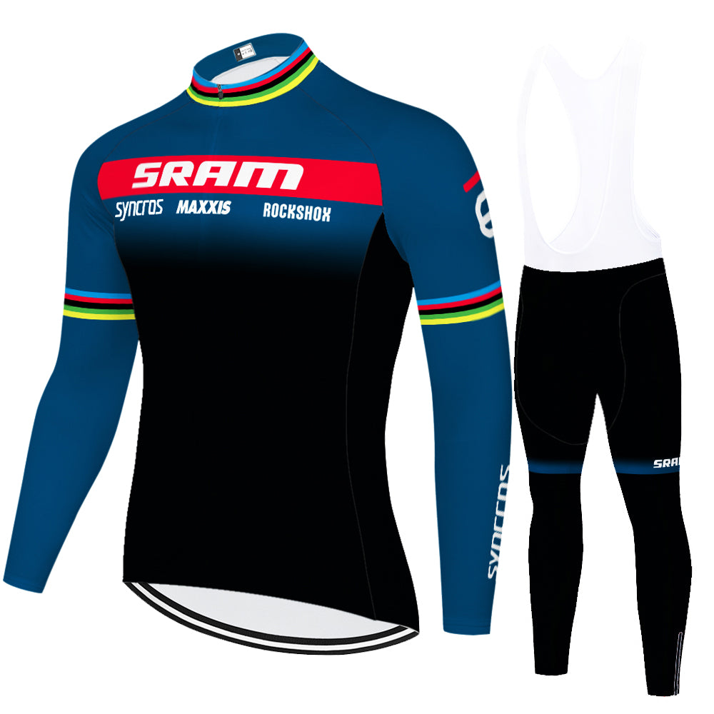 New Summer Breathable Cycling Jersey Long Sleeve Suit
