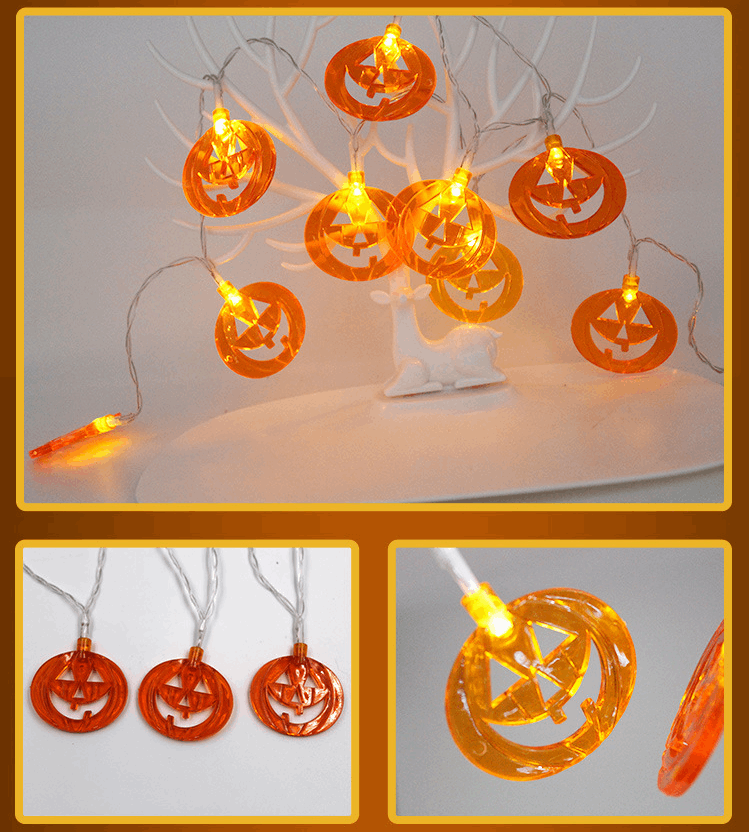 Halloween Decoration Pumpkin Light LED String Lights Lantern