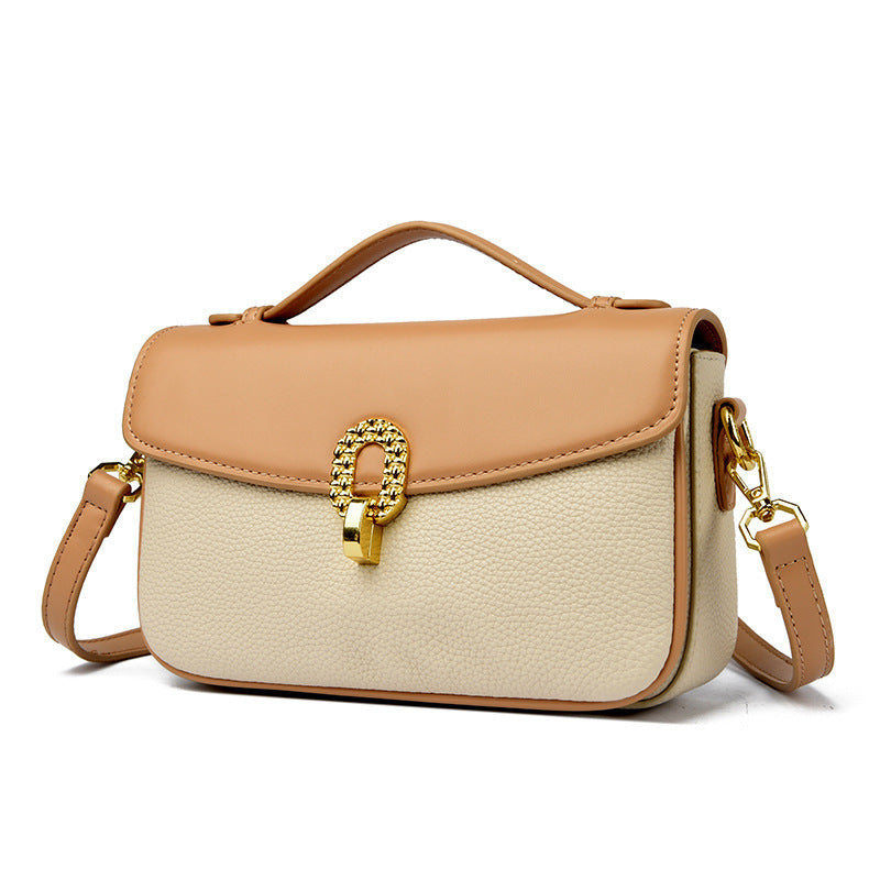 Portable Lock Fashion Simple Shoulder Bag - globaltradeleader