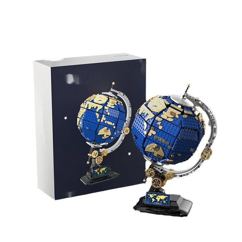 T1008 Discovery Series Earth Instrument Assembled Building Blocks Children's Educational Toy Decoration Gift - globaltradeleader