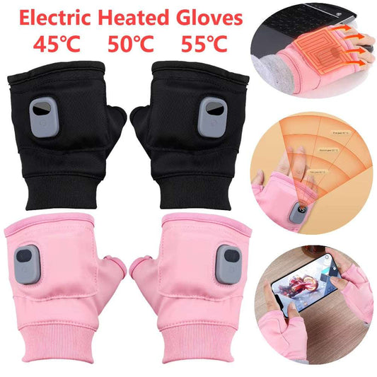 Comfort Warm Gloves Electric Winter Heating USB Rechargeable Smart Warm Winter Gloves For Skiing Cold Weather Driving Hiking - globaltradeleader