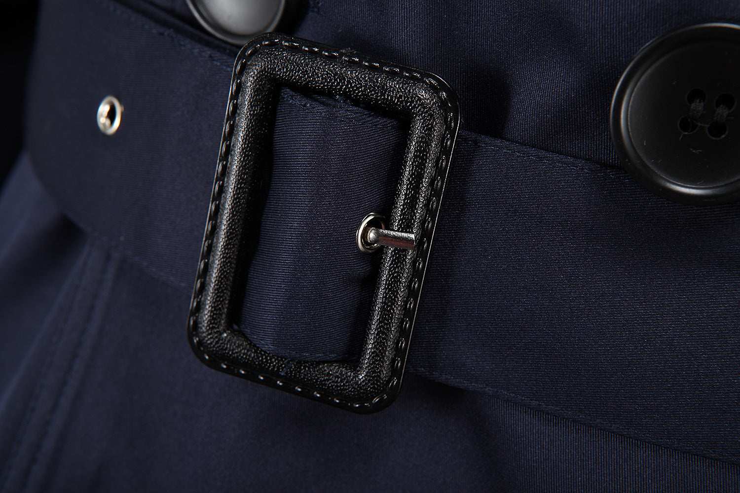 Fashion Men's Long Slim Double Breasted Windbreaker - globaltradeleader