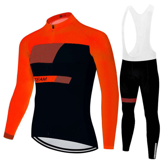 New Summer Breathable Cycling Jersey Long Sleeve Suit