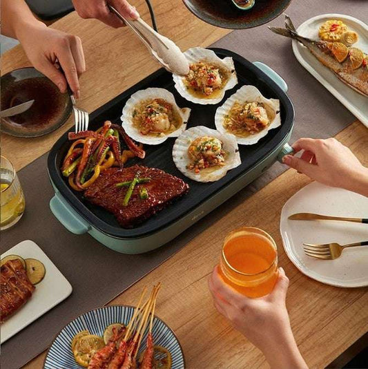 Multi Functional Fish Grill Barbecue And Rinse Integrated Pot - globaltradeleader