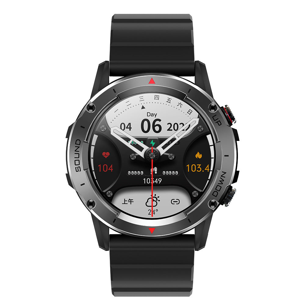 Smart Silicone Watch Bluetooth Calling - globaltradeleader