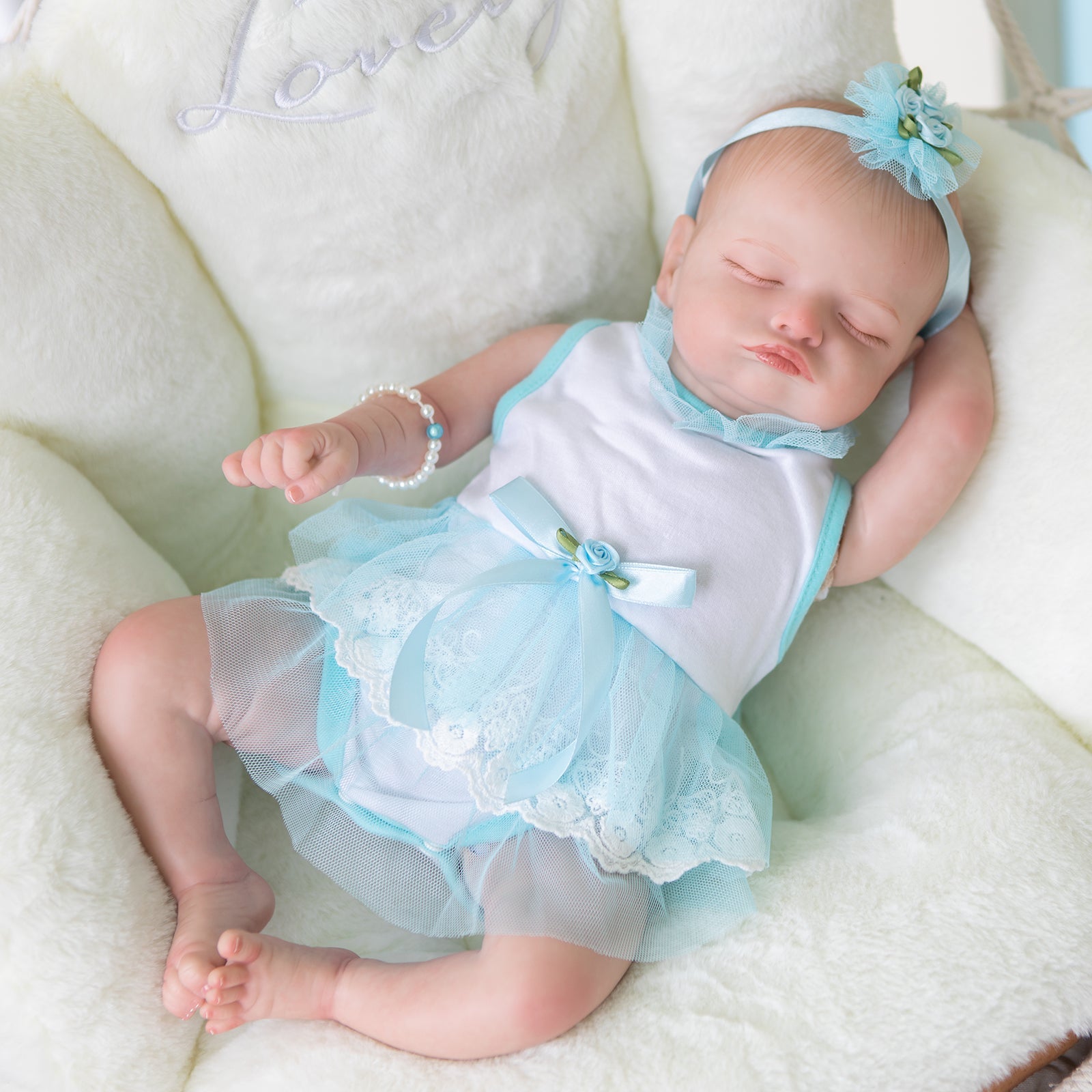 48 Cm Simulation Cute Sleeping Baby