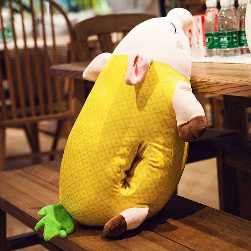 Cute piggy hand warmer pillow plush doll - globaltradeleader