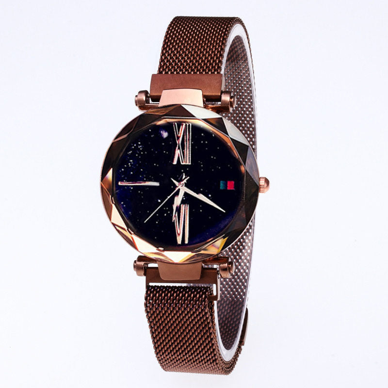 Lazy Magnet Watch Ladies Star Net Celebrity Same Paragraph Magnet Watch - globaltradeleader