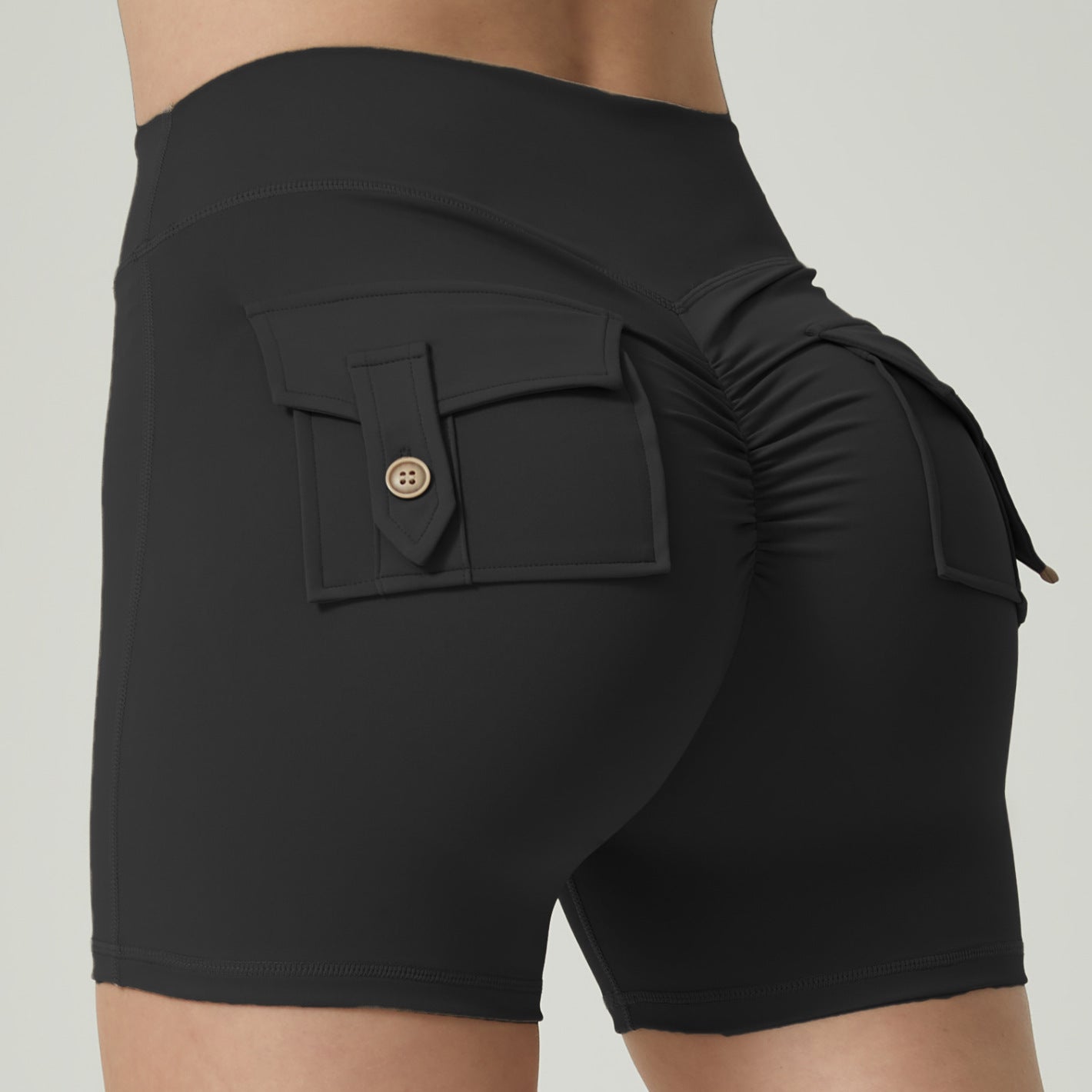 Pocket Fitness Sports Yoga Shorts - globaltradeleader