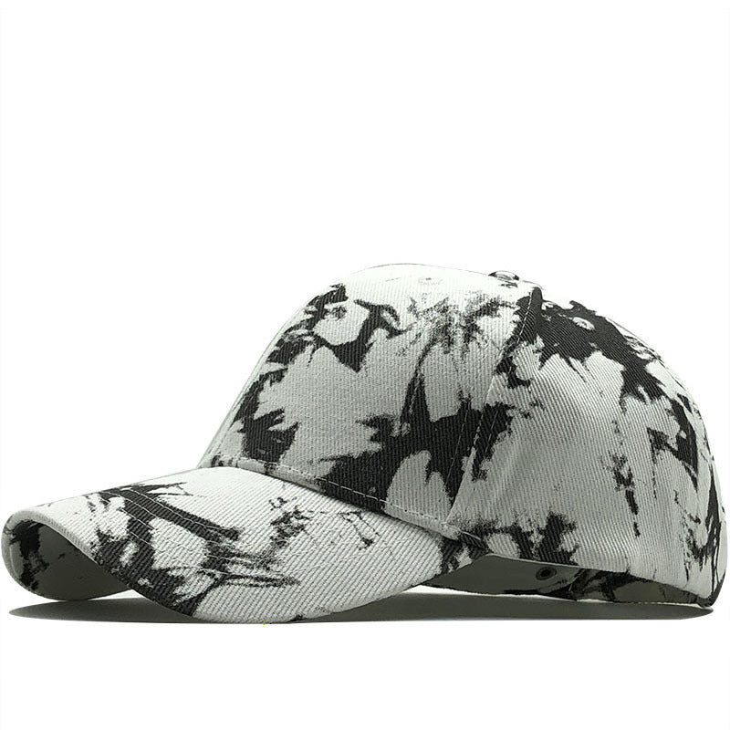 Tie-dye Baseball Peaked Cap Outdoor Casual Sun-proof Hat - globaltradeleader