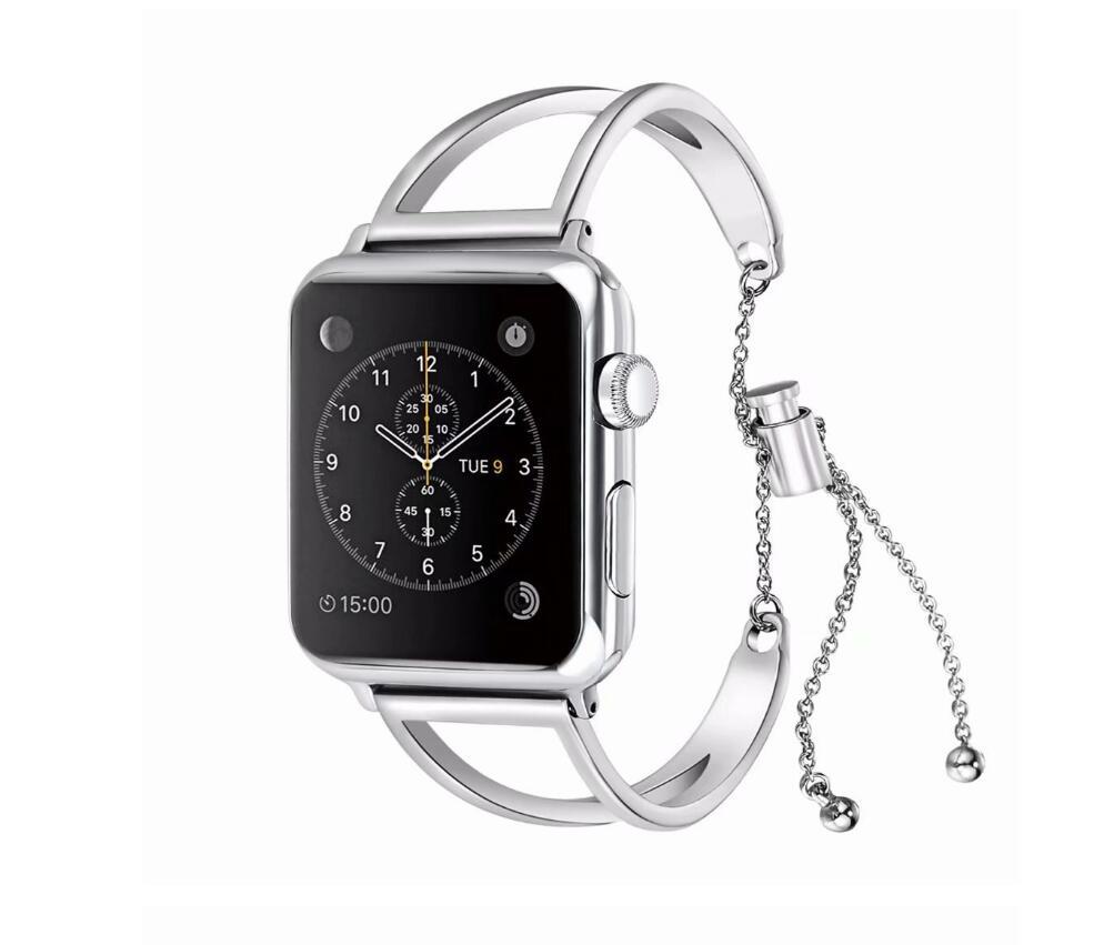 Compatible with Apple, Watch Bands Adjustable Stainless Steel Strap / iWatch series 3 2 1 (38mm/42mm) - globaltradeleader