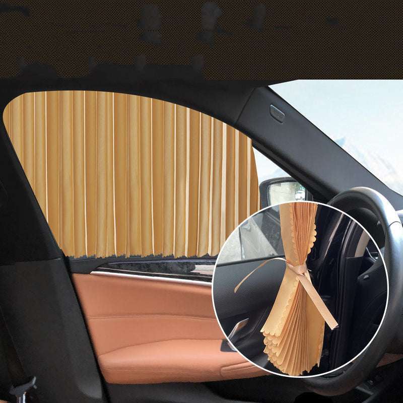 Magnetic Car Curtains Window Shade for Side Windows Baby Sun Shade Protection Adjustable Foldable Car Accessories