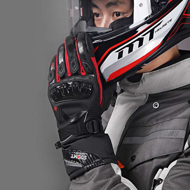 Waterproof Warm Four Seasons Winter Motorcycle Riding Gloves - globaltradeleader